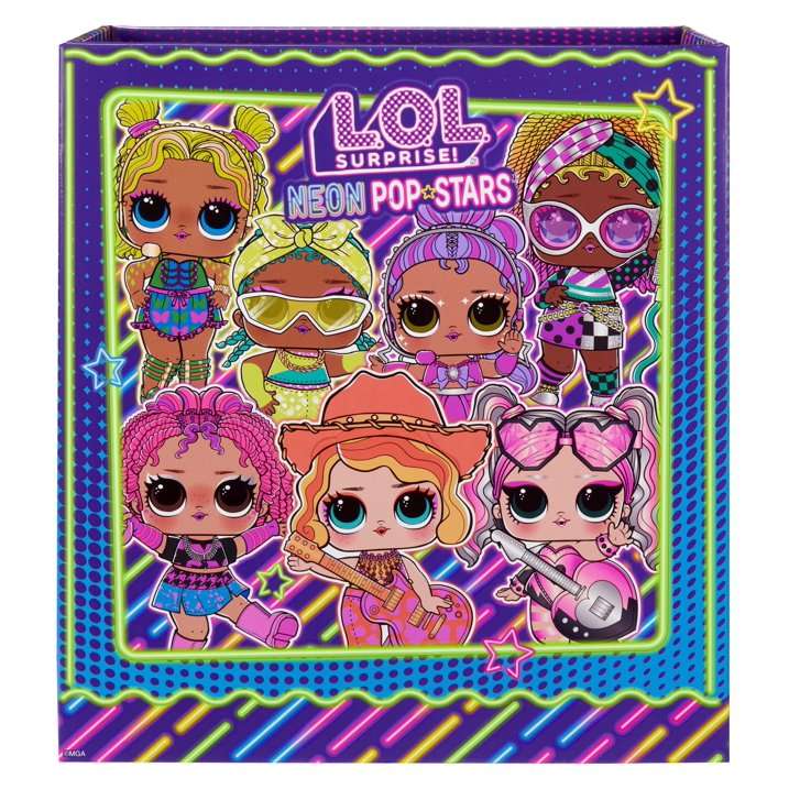 LOL Surprise Neon Pop Stars Puzzle Factory puzzle online