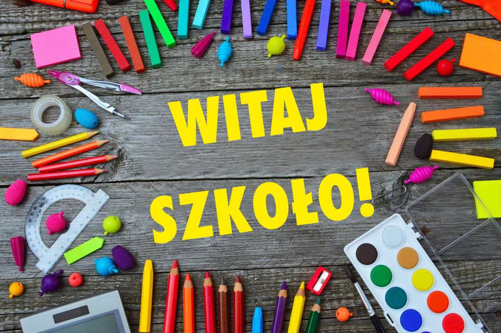 powrót do szkoły puzzle online