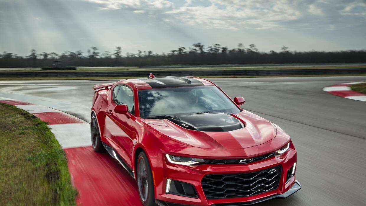 samochód camaro zl1 puzzle online