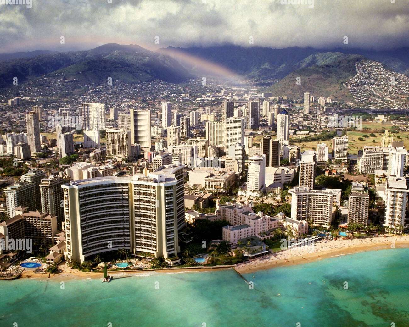 Honolulu Hawaje USA puzzle online