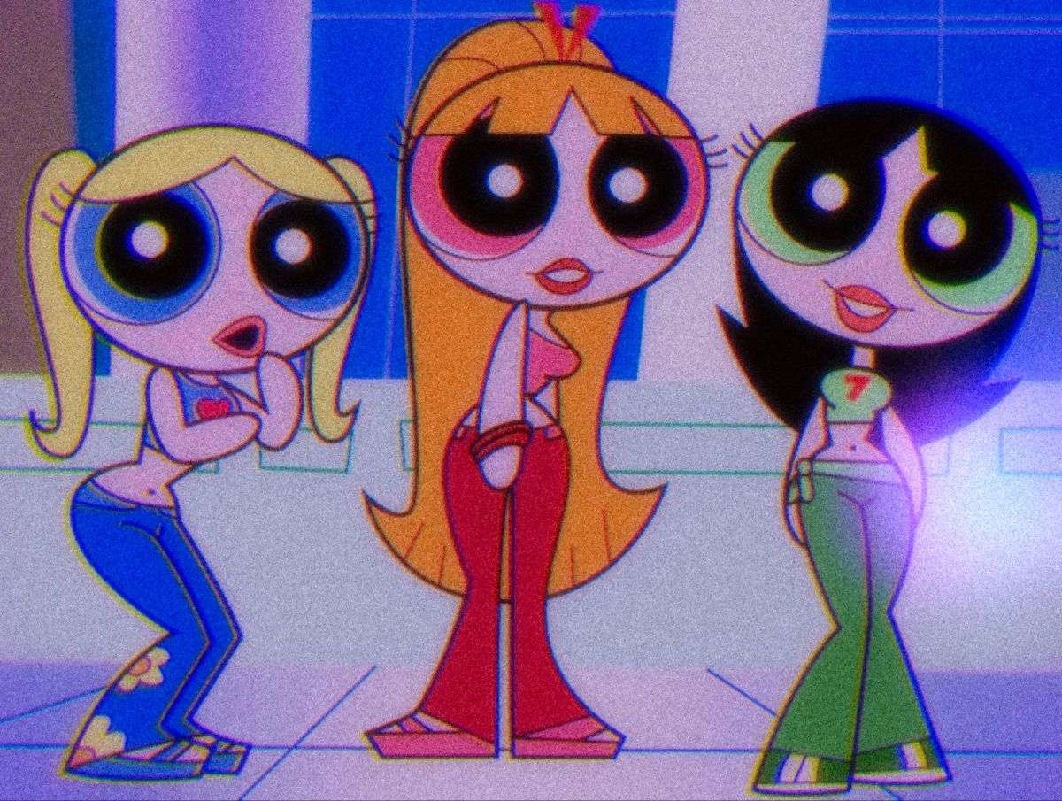 90s Powerpuff Girls Teen puzzle online