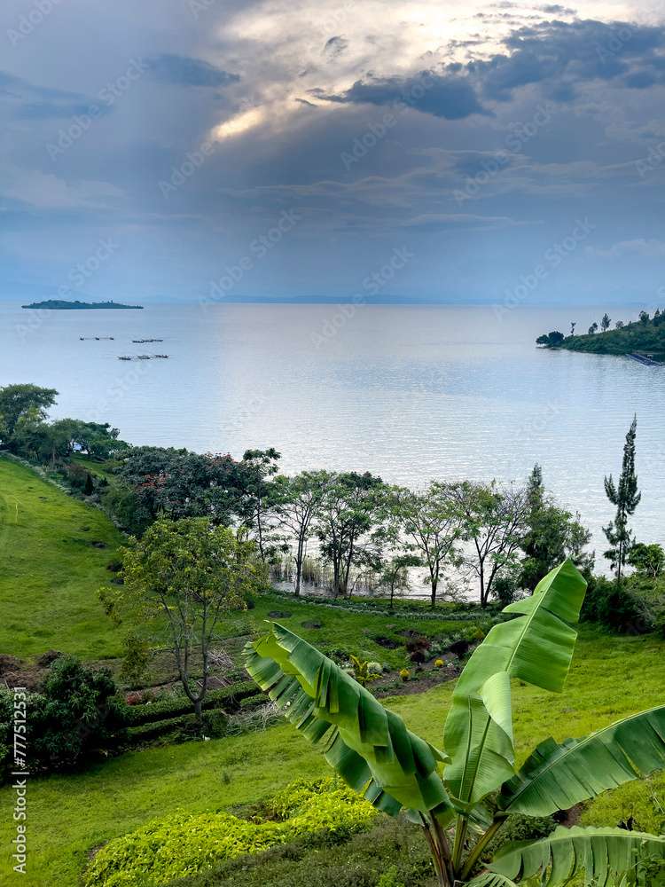 Jezioro Kivu, Rwanda puzzle online