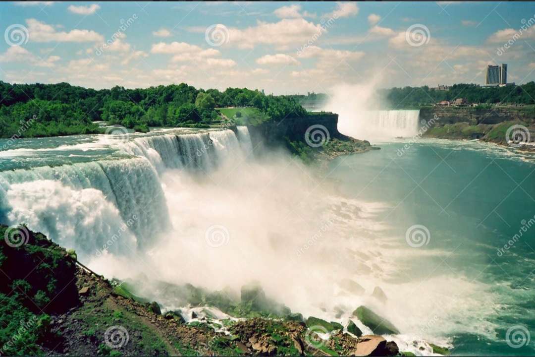 Wodospad Niagara USA i Kanada puzzle online