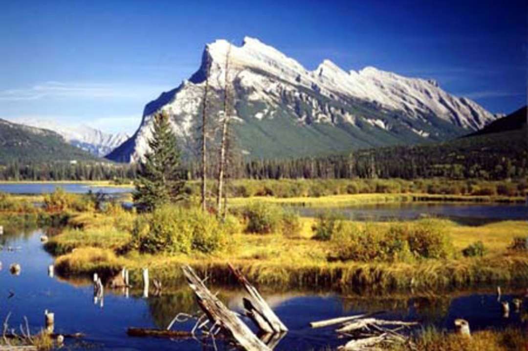 Vermilion Lakes, Kanada puzzle online