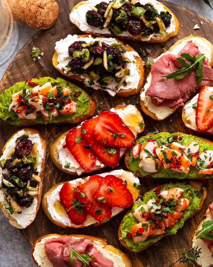 Przekąska Crostini puzzle online