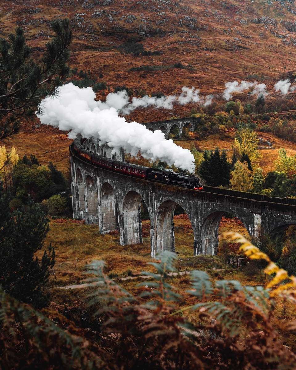 Harry Potter Train puzzle online