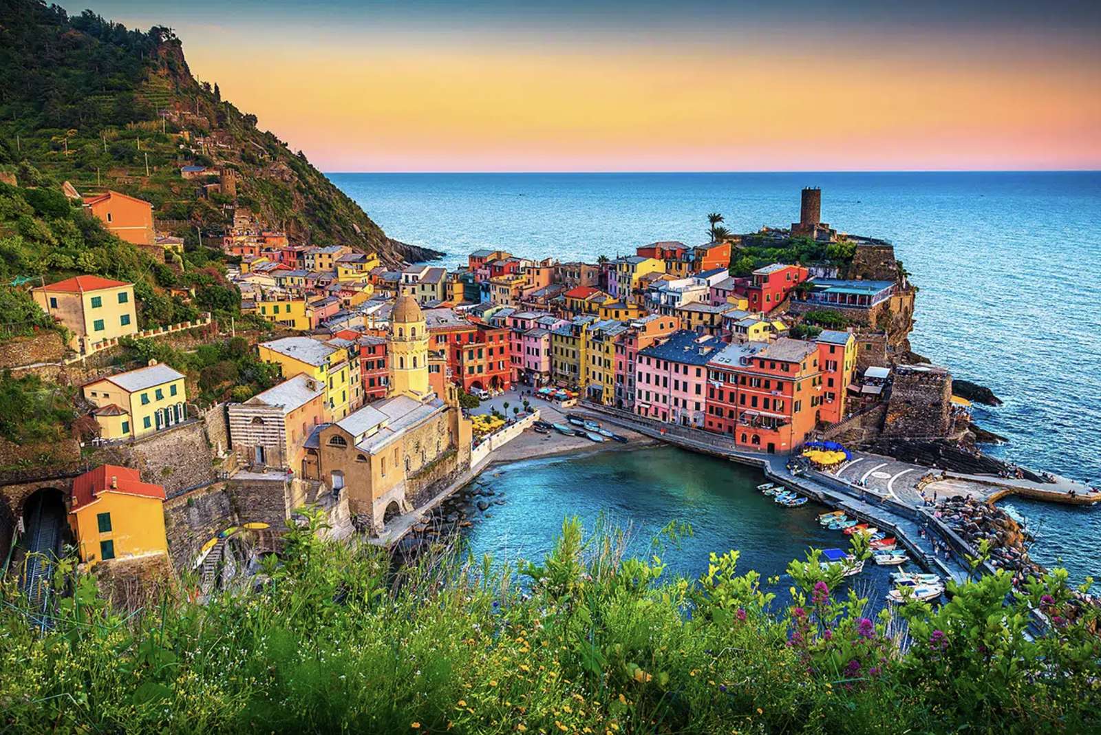 Les Cinque Terre WŁOCHY puzzle online