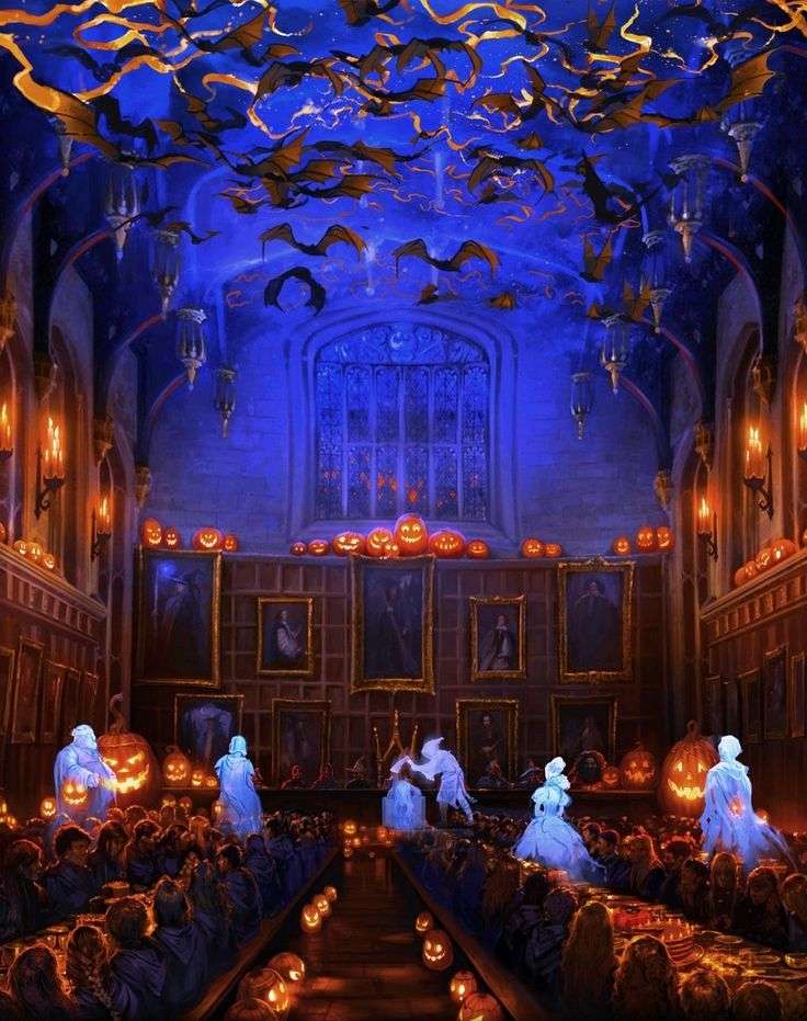 Harry Potter Halloween puzzle online