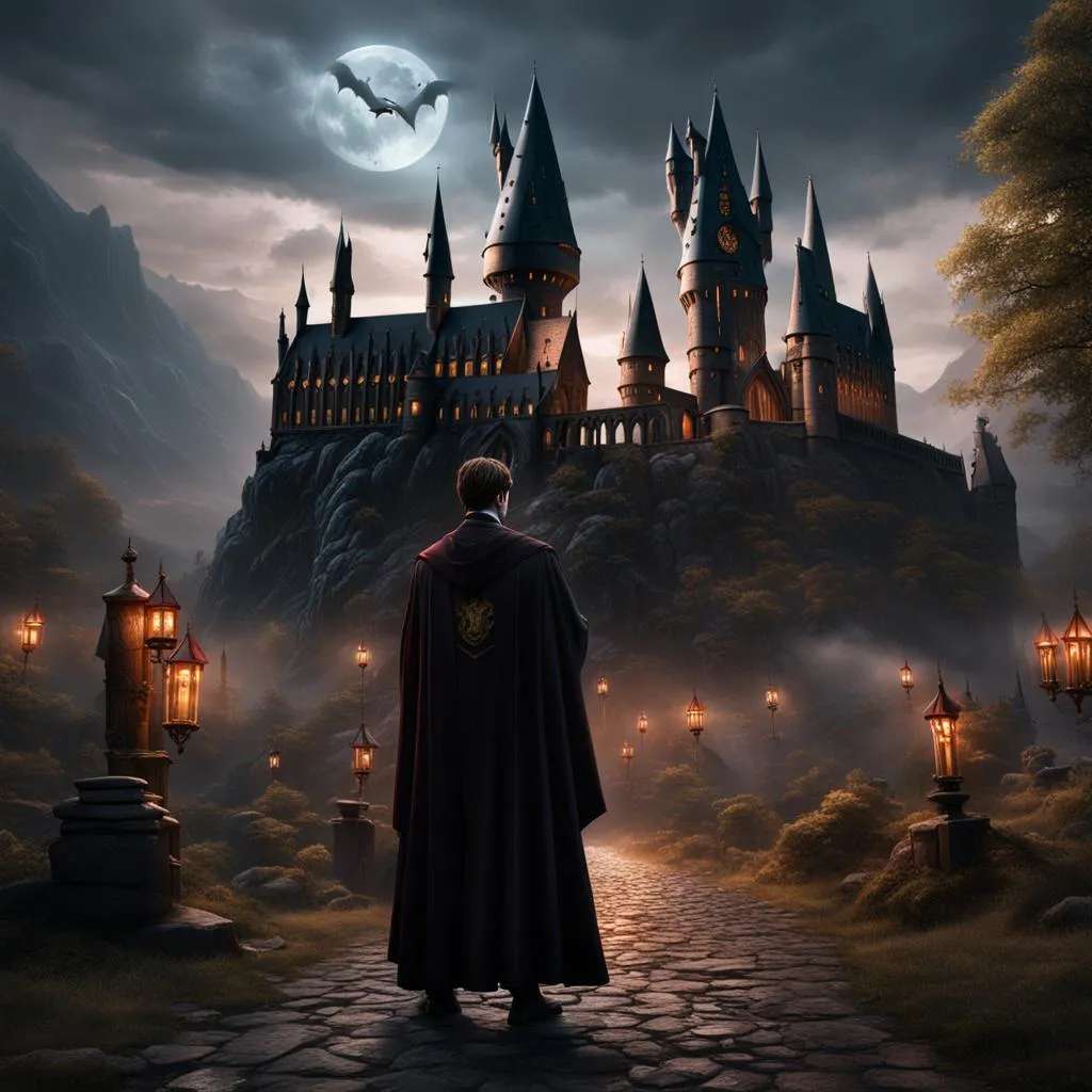 Harry Potter Jesień Hogwart puzzle online