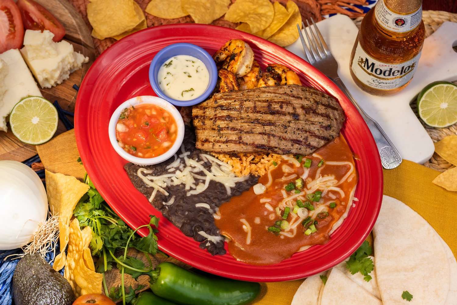 Talerz Carne Asada puzzle online