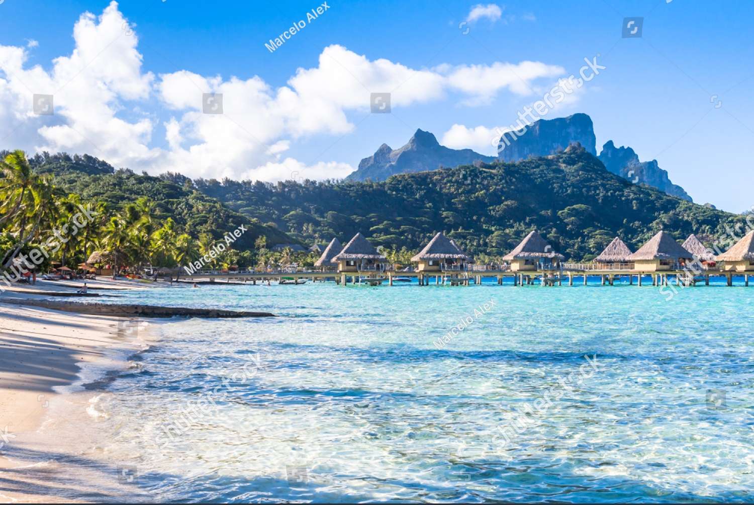 Wyspy Bora Bora puzzle online