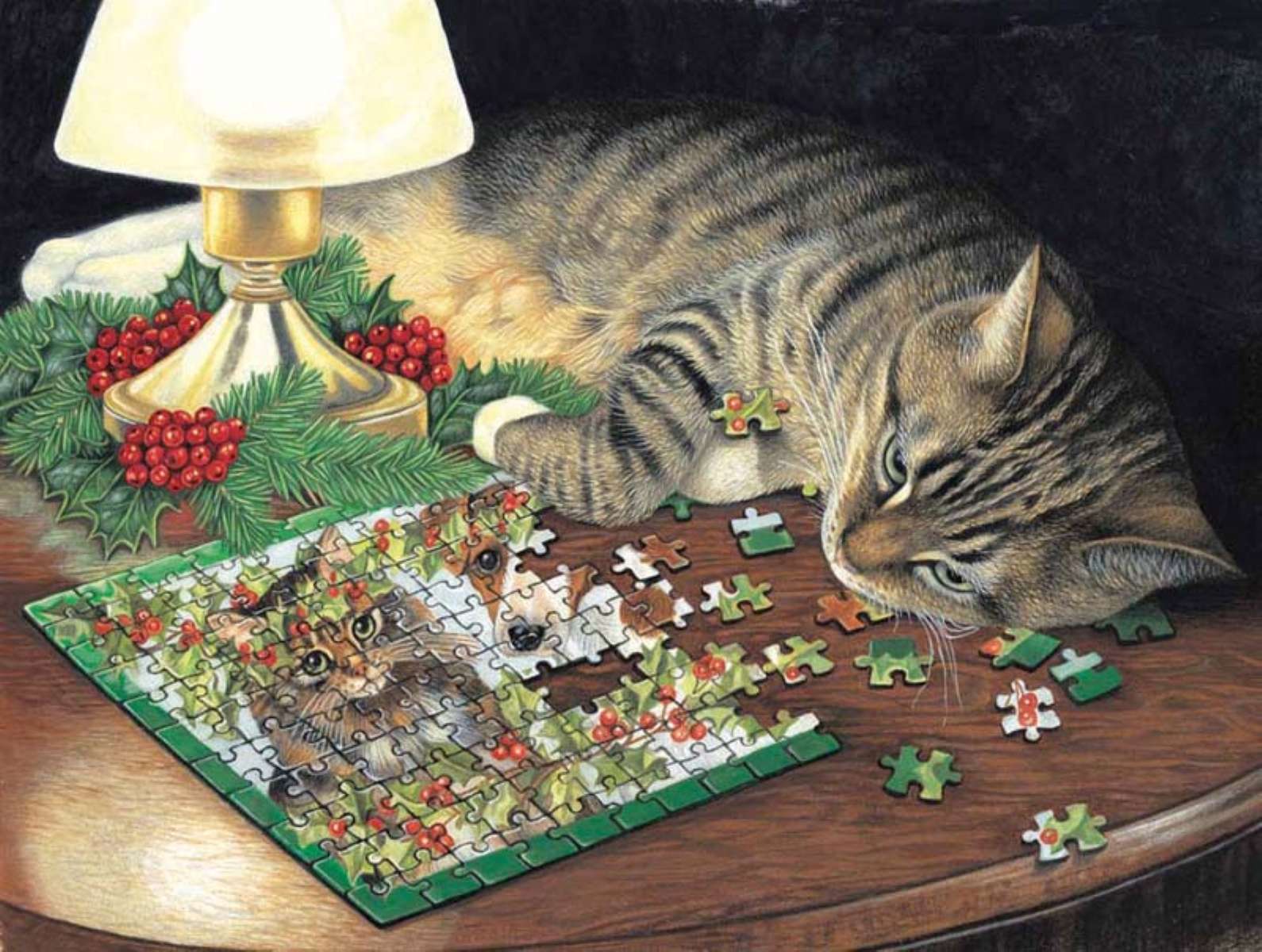 kot i puzzle puzzle online