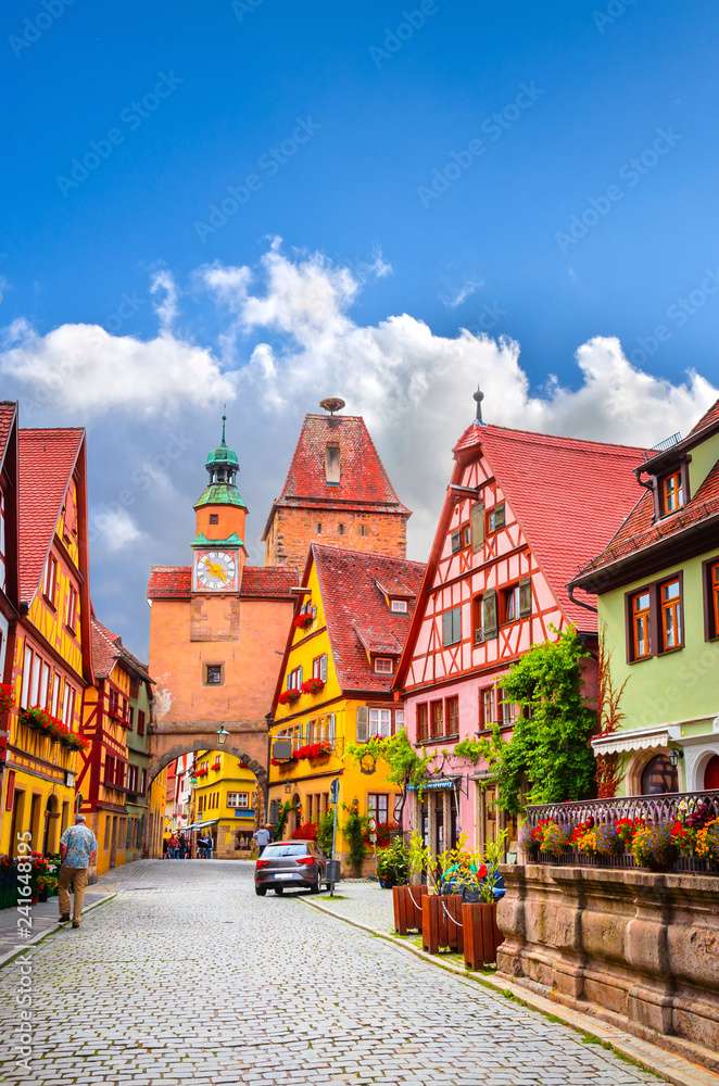 Rothenburg, Bawaria, Niemcy puzzle online