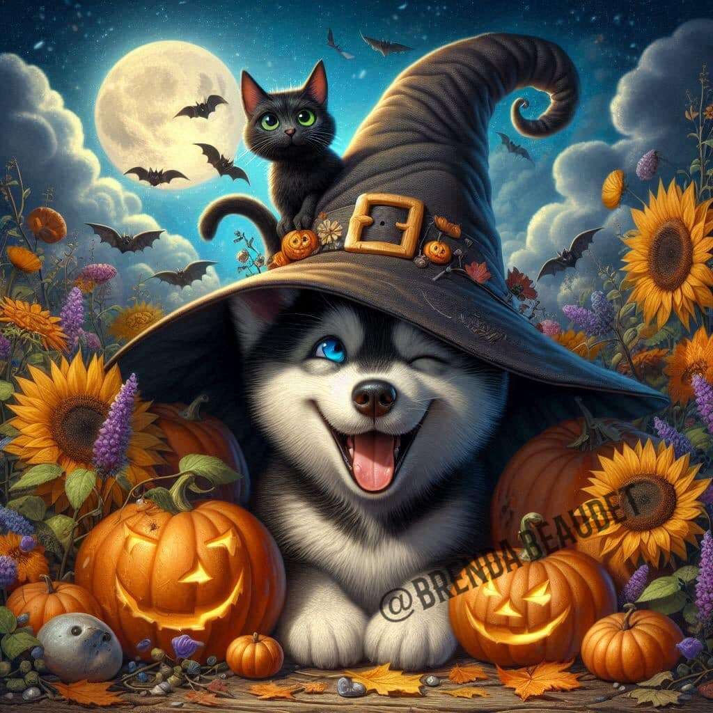 Halloween puzzle online