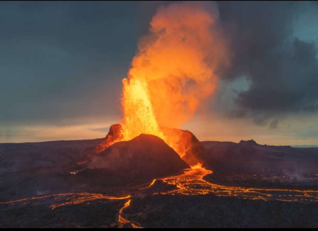 Erupcja Wulkanizacja na Islandii puzzle online