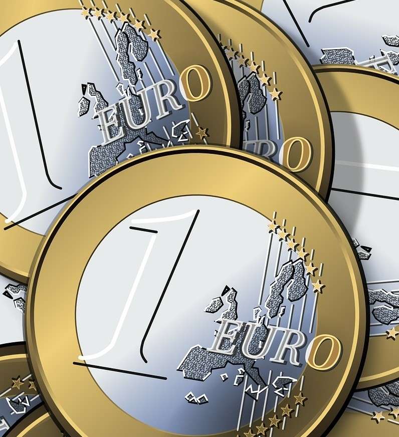 Euro w bilonie puzzle online