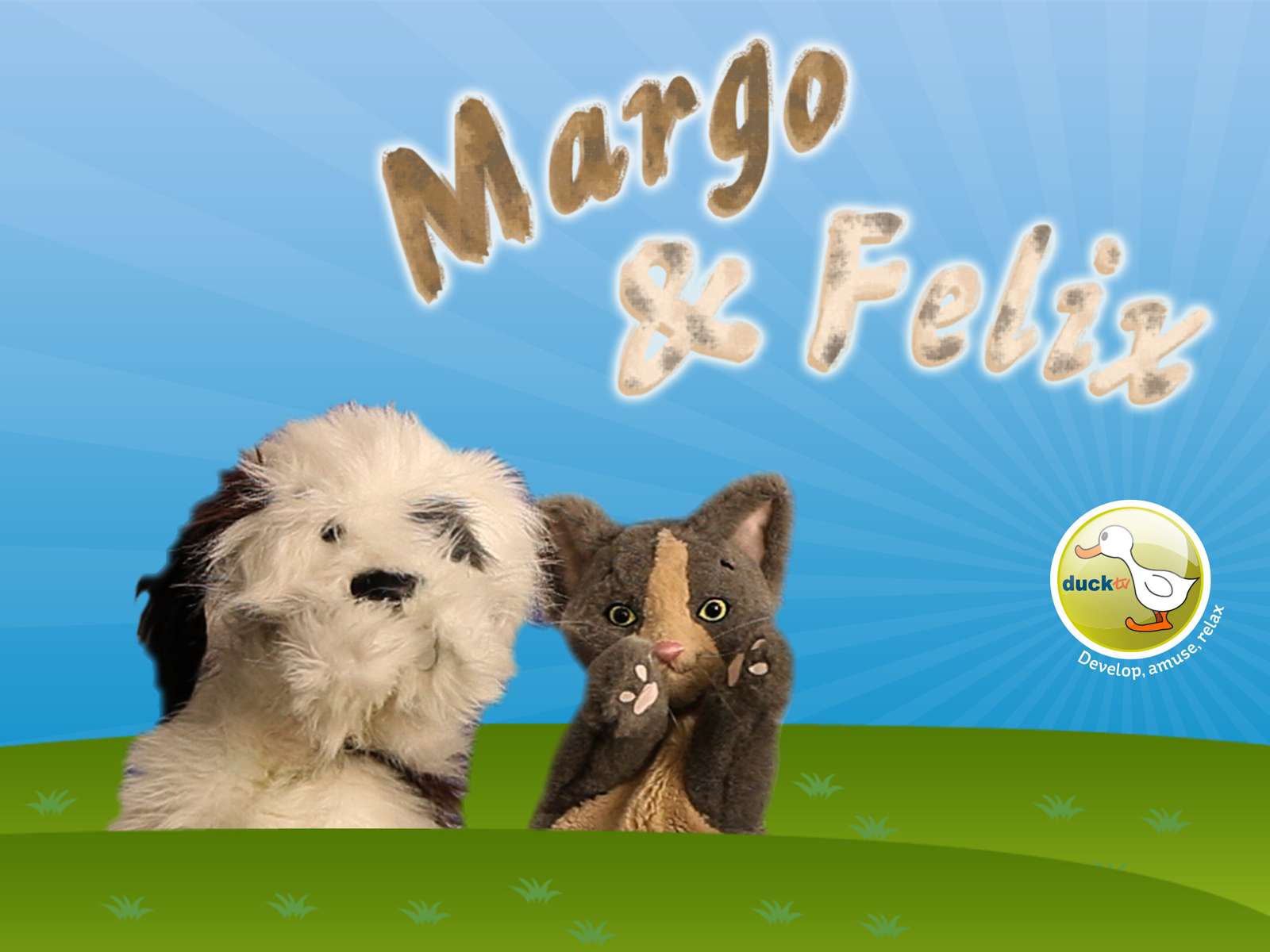 Duck TV Margo And Felix Puzzle Factory 1 puzzle online