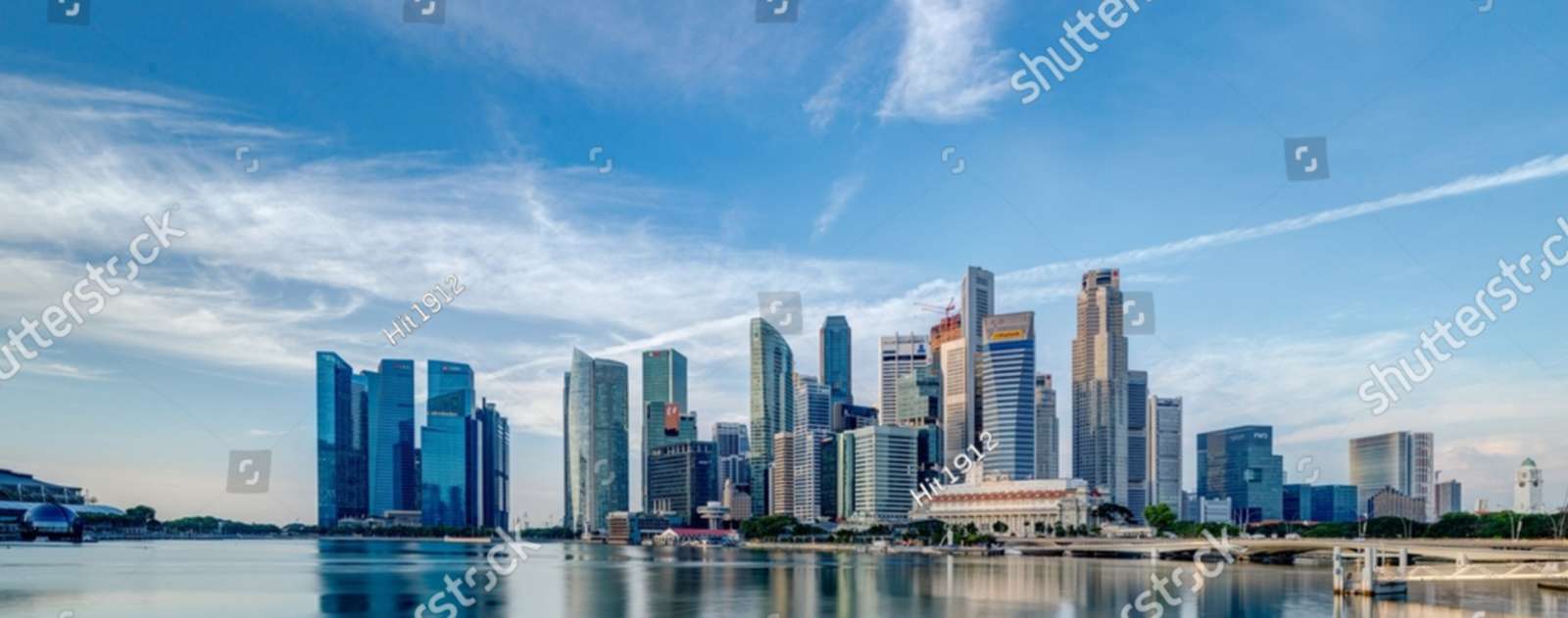 Panorama Miasta Singapuru puzzle online