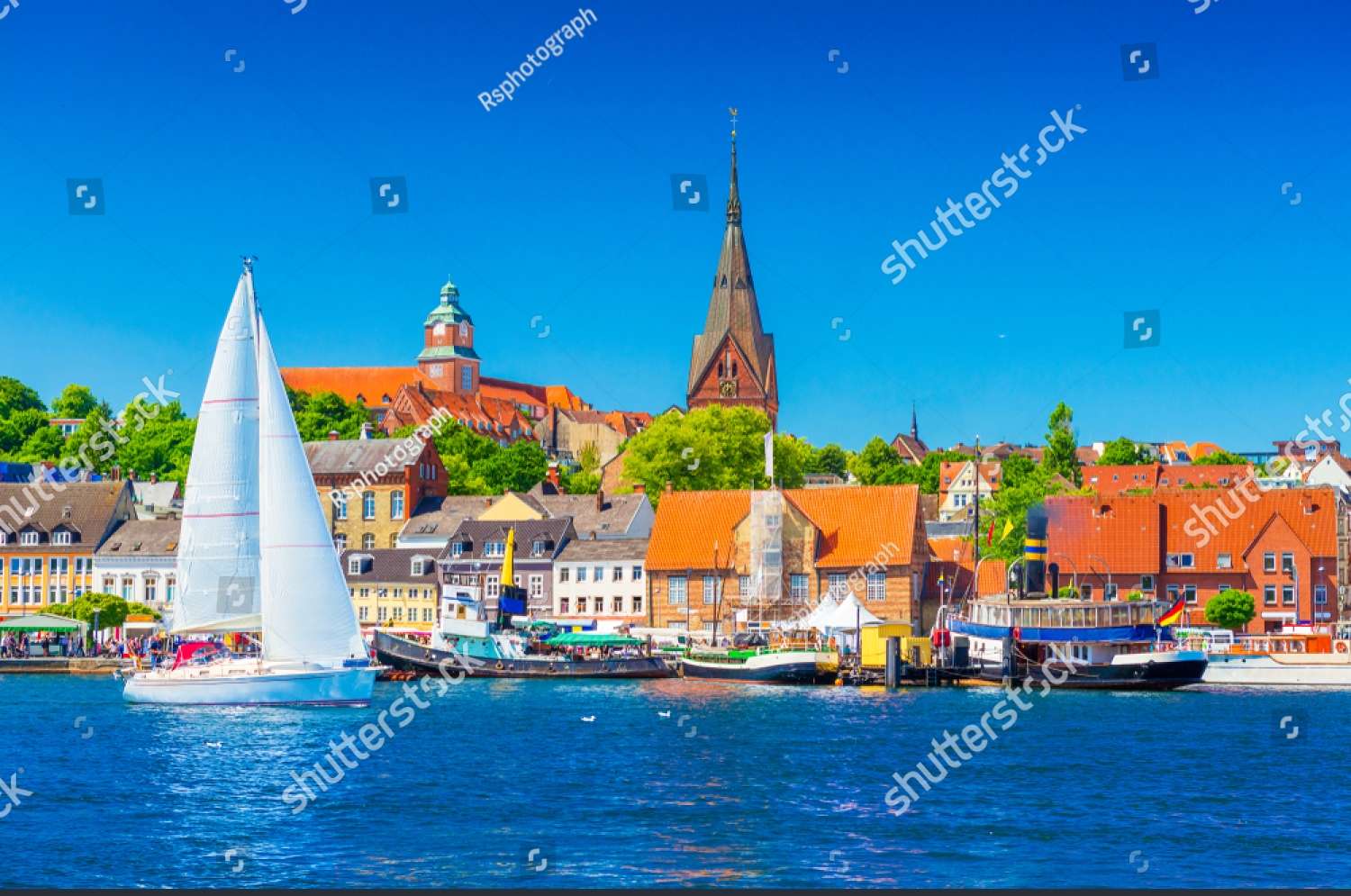 Flensburg Niemcy puzzle online