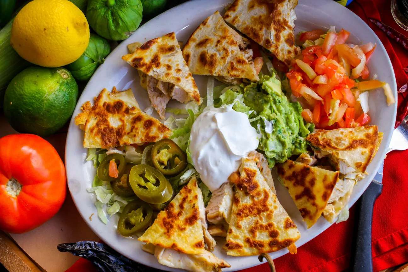 Quesadilla z kurczakiem puzzle online