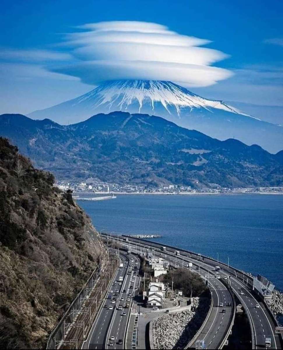 Góra Fuji Japonia puzzle online