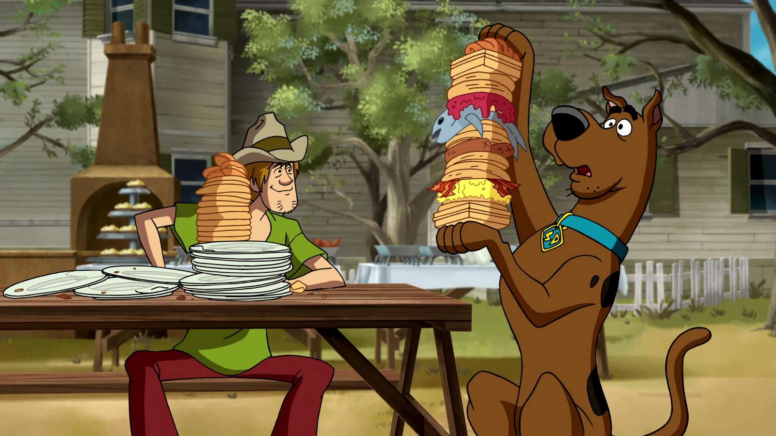 Scooby Doo! Pojedynek Kudłatego puzzle online