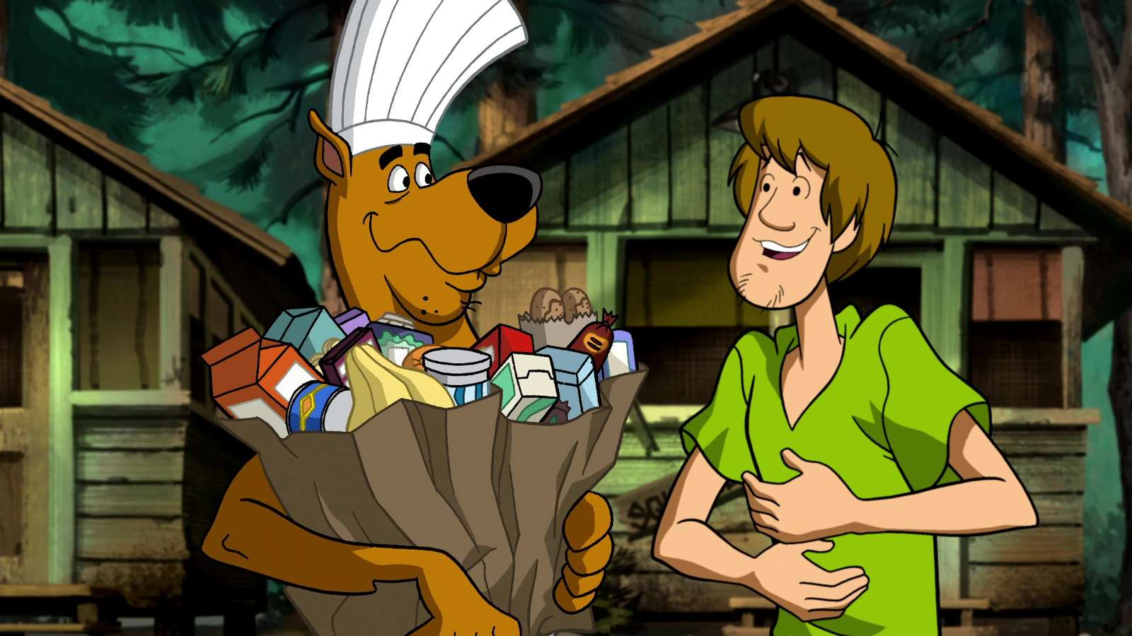 Scooby Doo! Strach przed obozem puzzle online