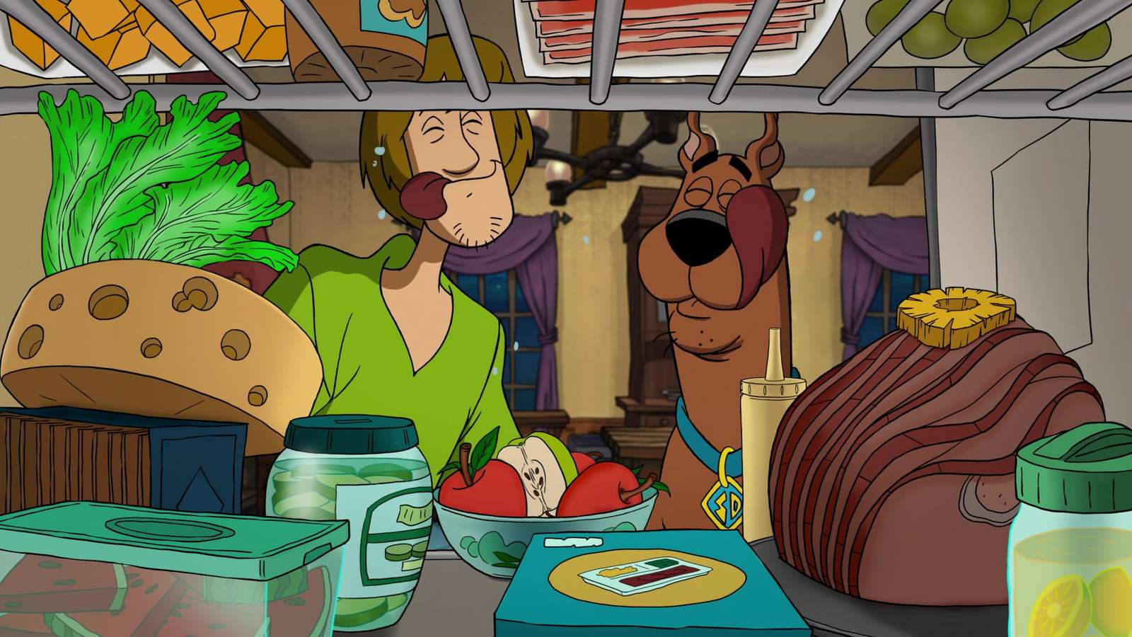 Scooby Doo! Spotyka Courage, tchórzliwego psa puzzle online