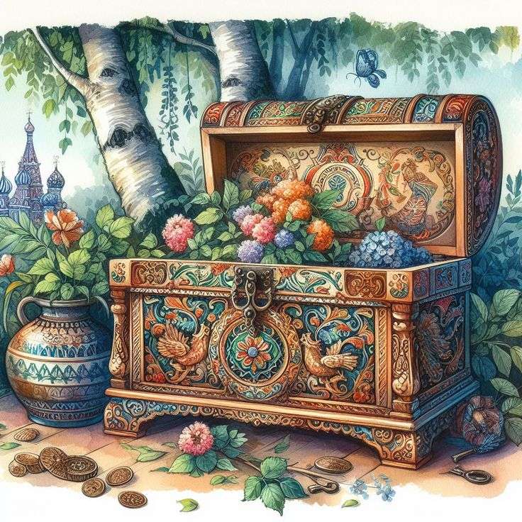 Sztuka orientalna puzzle online