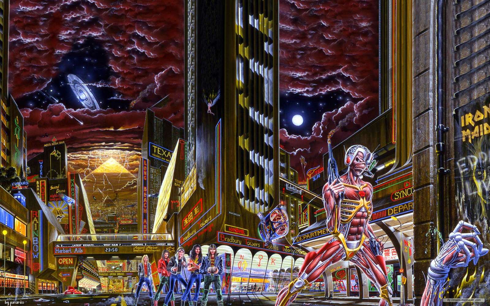 IRON MAIDEN - GDZIEŚ puzzle online