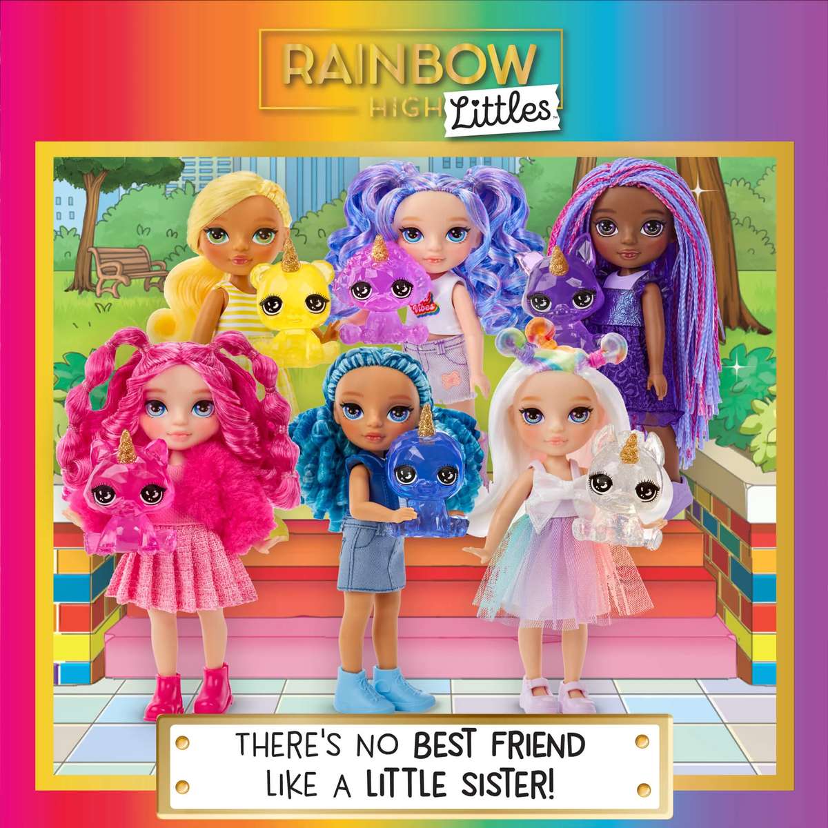 Rainbow High Littles Puzzle Factory puzzle online