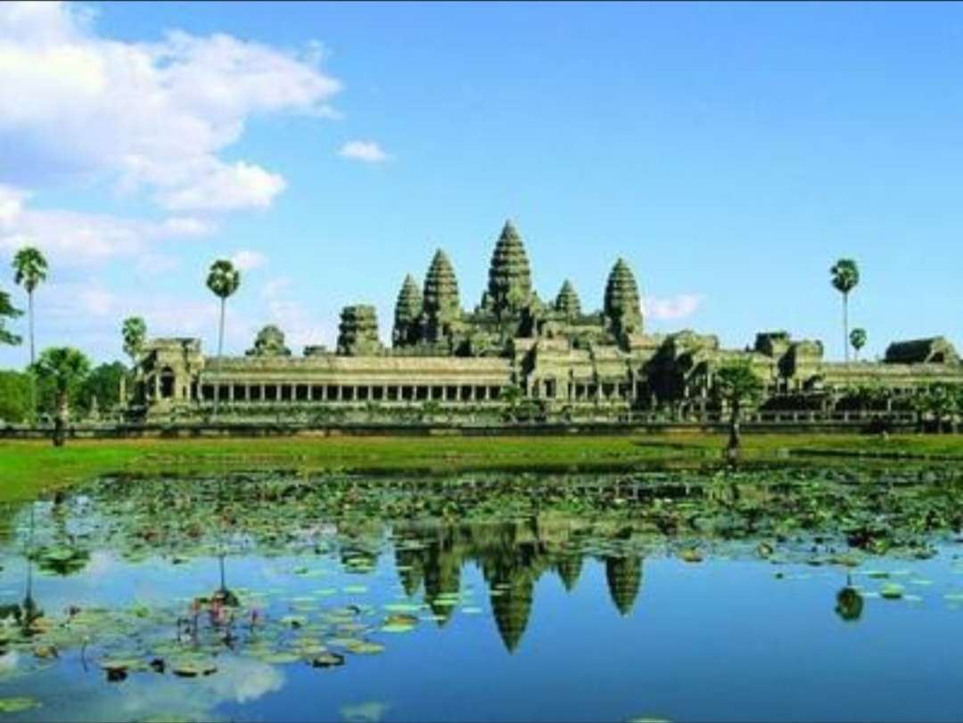 Angkor Wat, Kambodża puzzle online