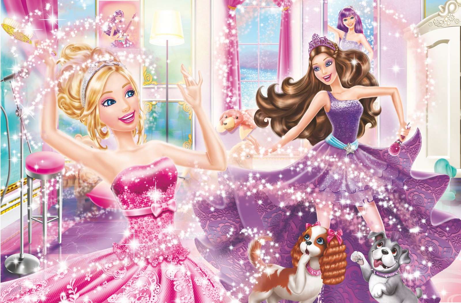 Barbie Puzzle Factory 1 puzzle online