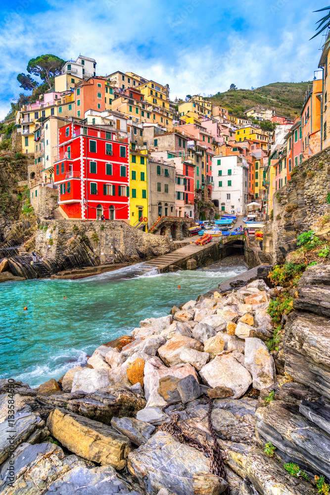 Cinque Terre Włochy puzzle online