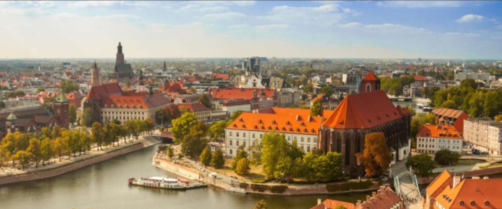 Panorama Wrocławia puzzle online