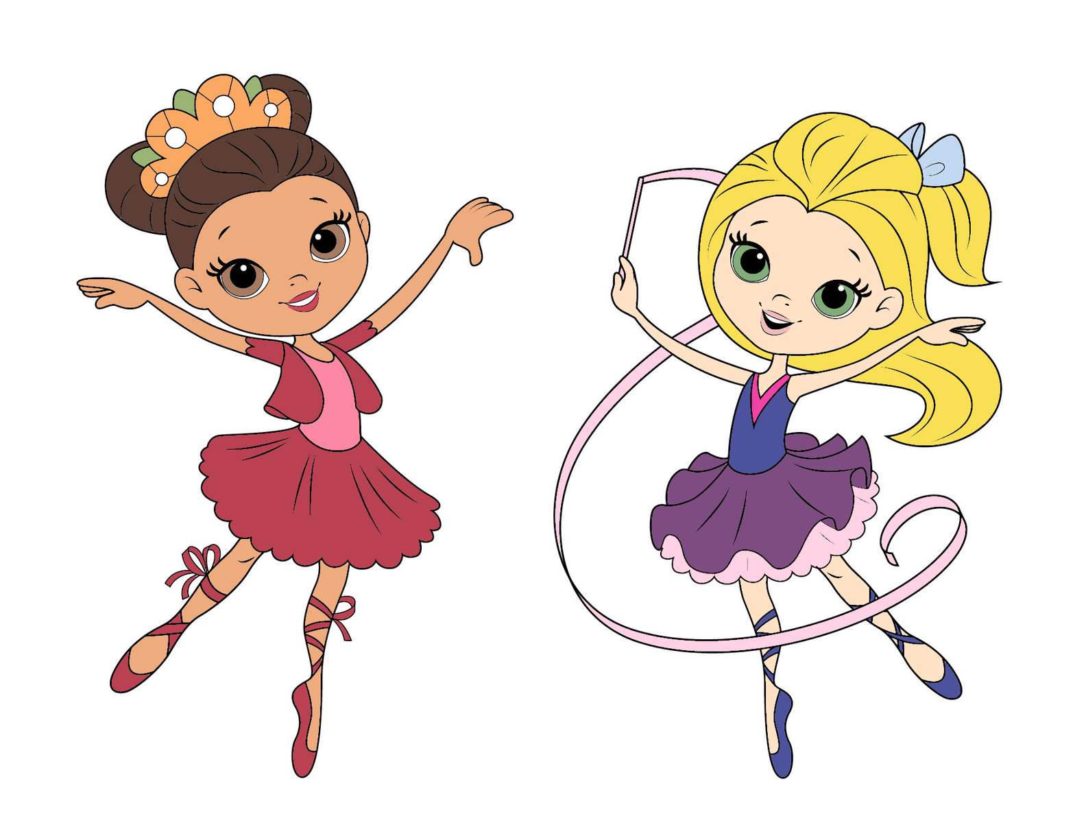 Ballerinas Makeover As Disney Princess Elena Of Av puzzle online