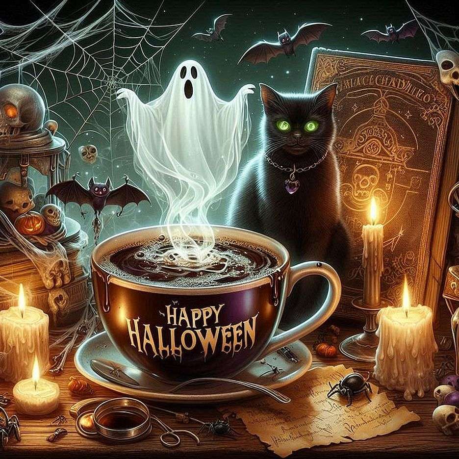 Happy Halloween puzzle online