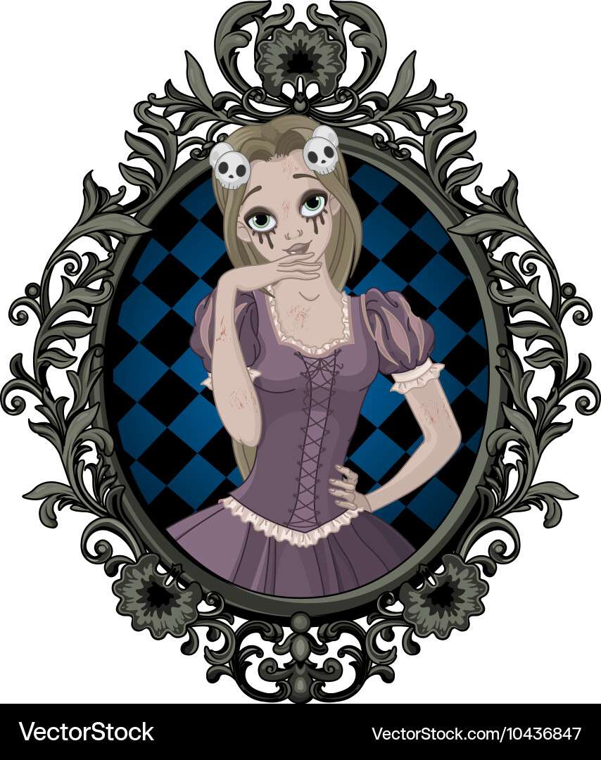 Halloween princess Royalty Free Vector Image - Vec puzzle online