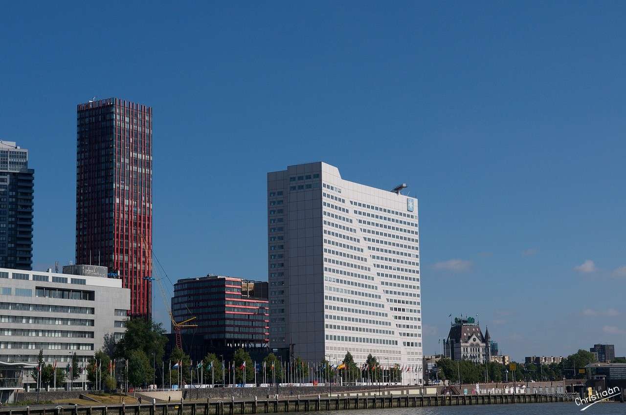 Rotterdam, Holandia, Port. puzzle online