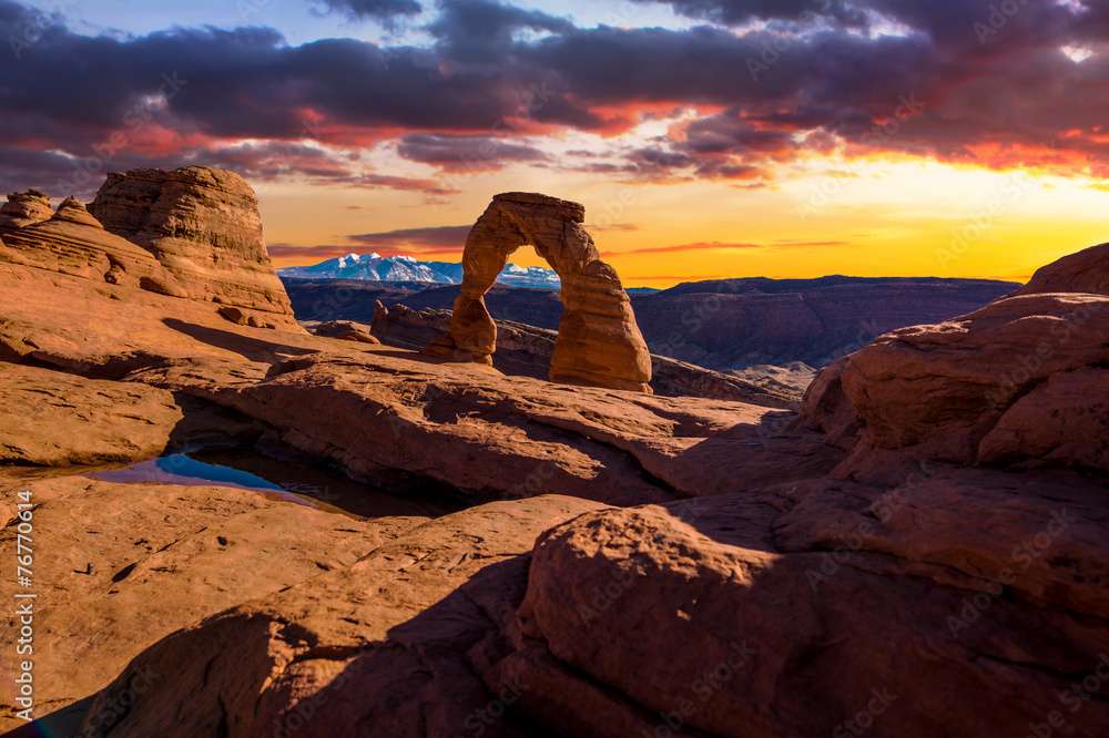 Park Narodowy Arches, Utah USA puzzle online