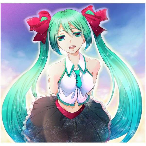 Hatsune Miku- wirtualna piosenkarka puzzle online