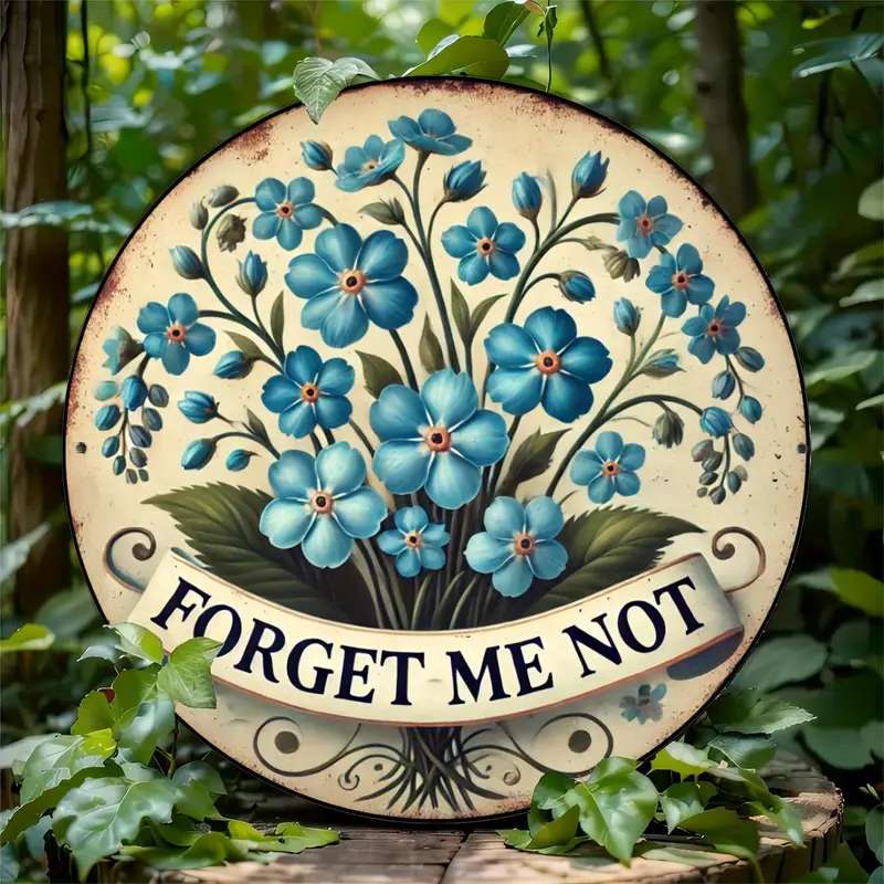 niezapominajki - forget me not puzzle online