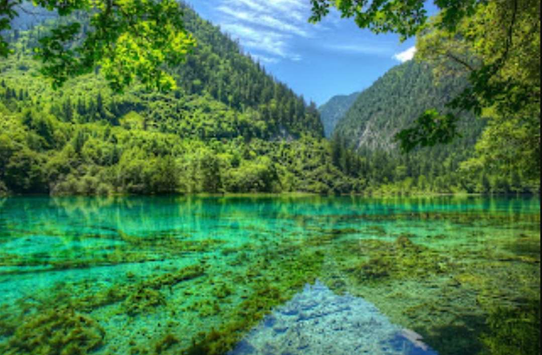 Park Narodowy Jiuzhaigou, Chiny puzzle online