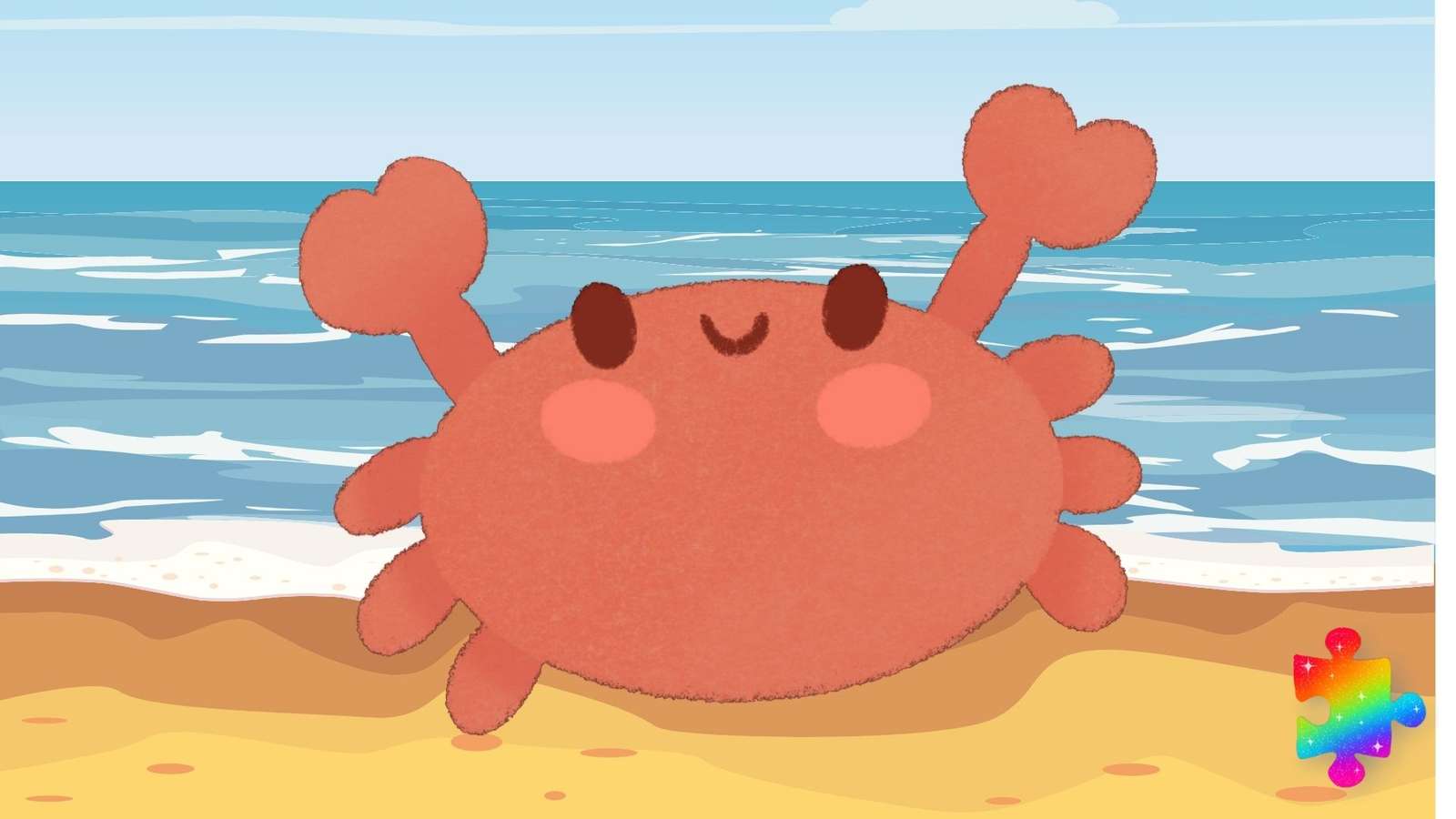 Szczęśliwy Krab puzzle online