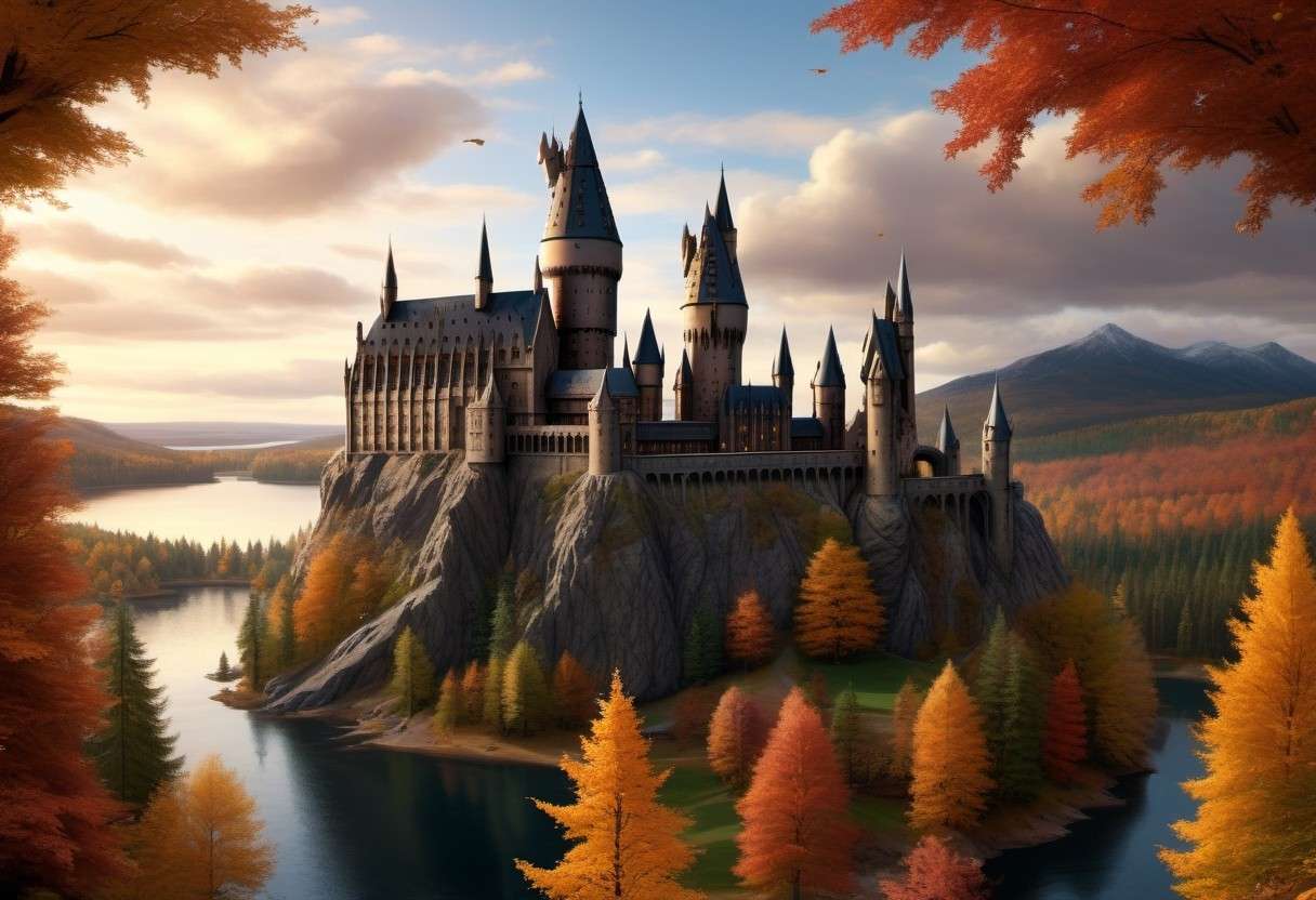 Kadr z filmu Harry Potter puzzle online