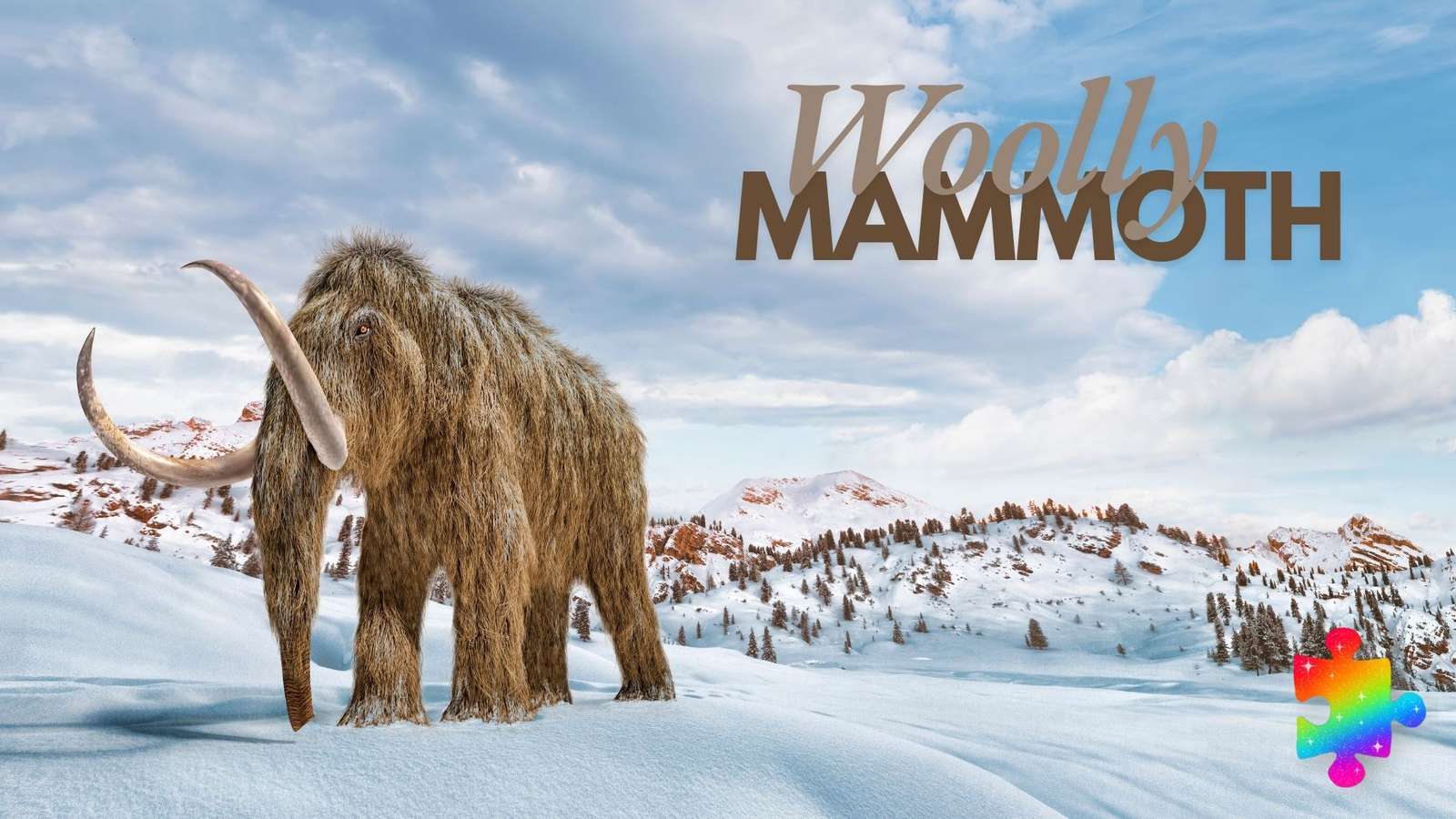 Mamut włochaty! puzzle online