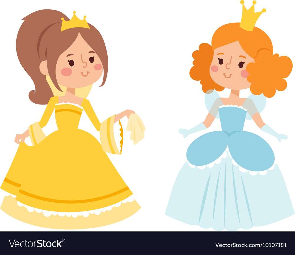 Princess set Royalty Free Vector Image - VectorSto puzzle online