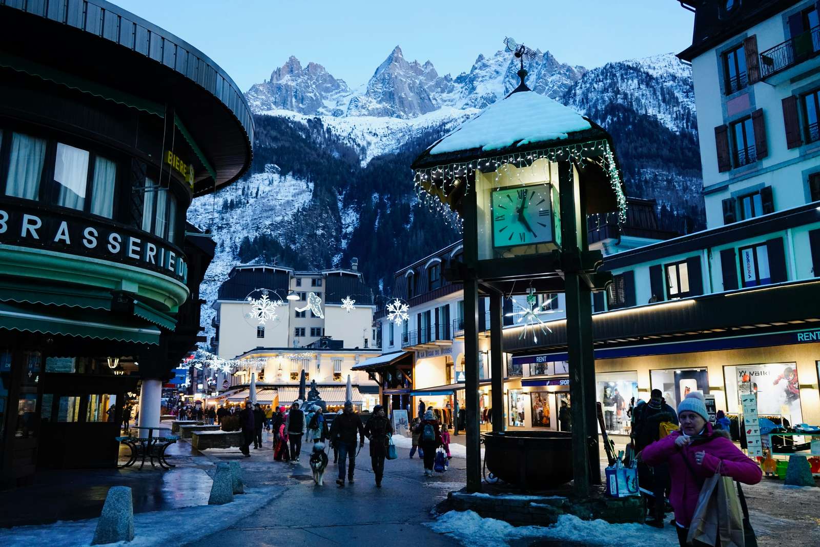 Chamonix, Francja puzzle online