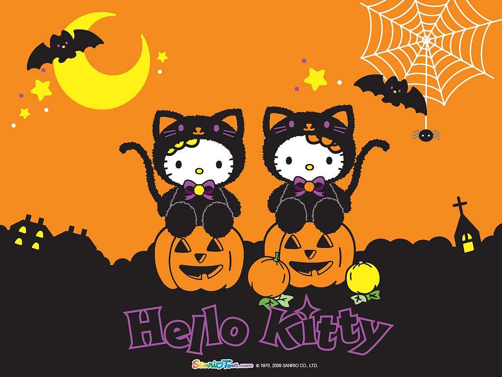 Halloween Hello Kitty puzzle online