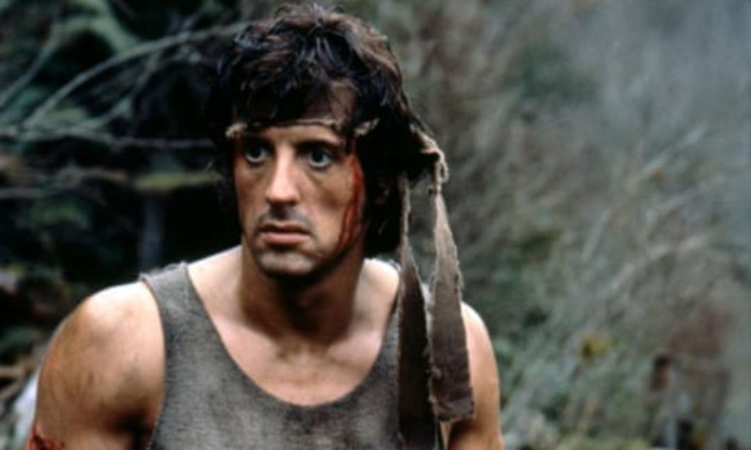 Sylvester Stallone, Rambo: Pierwsza Krew (1982) puzzle online